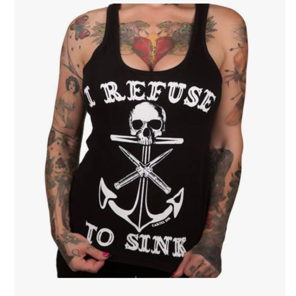Refuse to Sink Tank top XXL